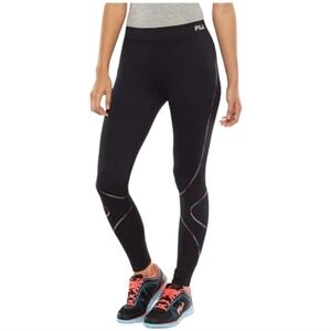 Fila Sport Women's Black Workout Yoga Pants Leggings, Medium NWT